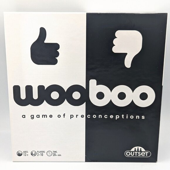 Wooboo Woo Boo A Game of Preconceptions by Outset Age 12+ 2-10 Players - Picture 1 of 4